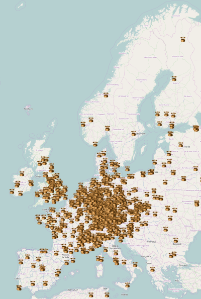 Open Brewpub Map februar 2015